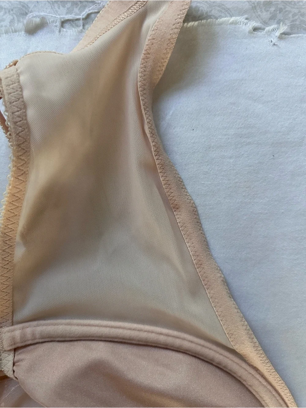 Elomi Morgan Underwire Banded Bra Nude Blush Full Coverage 44J‎ UK 44GG EL4030